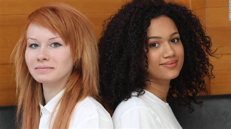 uk twins turn heads one is white the other black cnn