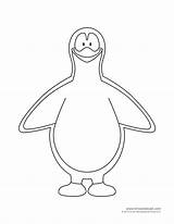 Penguin Printable Coloring Pages Template Clipart Crafts Books Writing Print Penguins Timvandevall Kids Write Creative Own Story Their Source sketch template