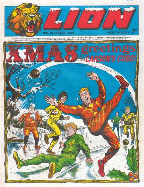 blimey the blog of british comics christmas 1968 lion