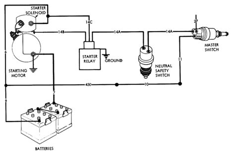 volt starter motor wiring diagram wiring diagram