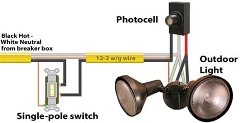 wiring diagram  light  sensor