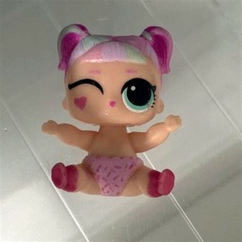 lol surprise doll lil sister unicorn doll confetti pop color changer