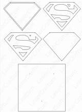 Superman Mandala sketch template