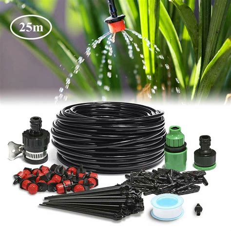 diy micro drip irrigation system automatic watering garden hose