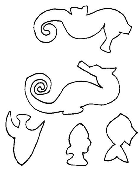 printable seahorse pattern printable word searches