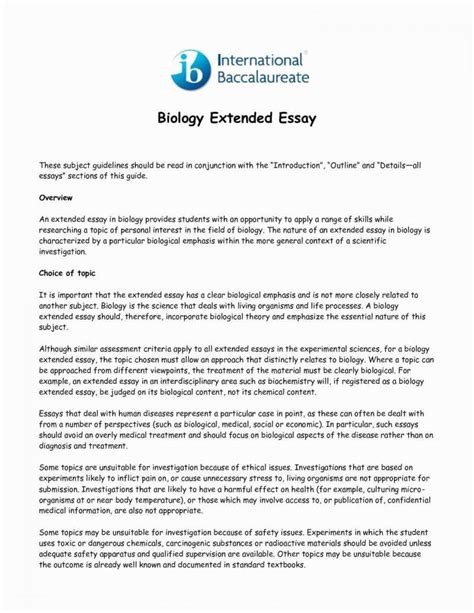 extended essay structure guide telegraph