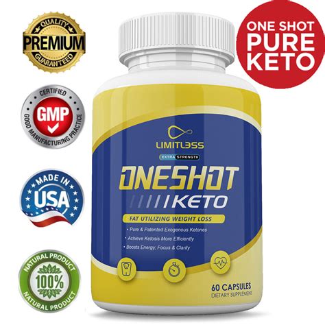 shot keto pills limitless oneshot keto capsules  month supply richmondhealthshop