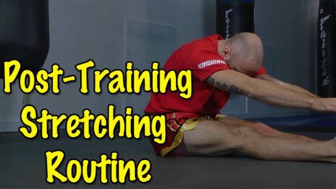 Post Workout Stretching Routine For Muay Thai