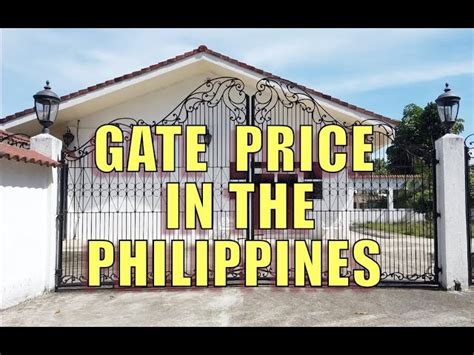 affordable simple gate design  small house philippines garoto reclamao