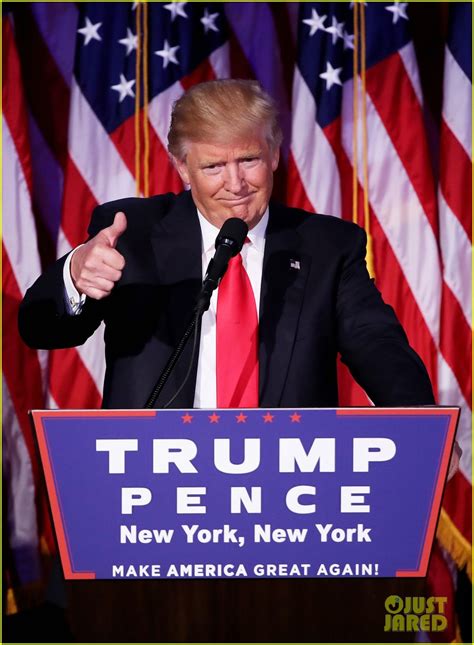video donald trump gives victory speech after election