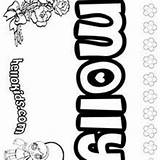 Molly Pages Coloring Hellokids Names sketch template