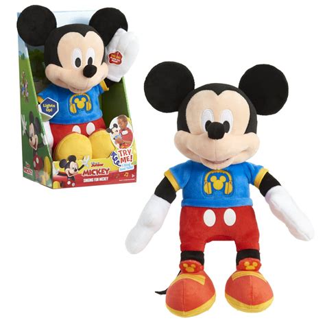 disney junior mickey mouse singing fun mickey mouse   plush ages  walmartcom