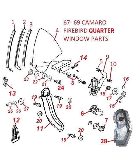 picture  quarter power window bolt alignment team camaro tech