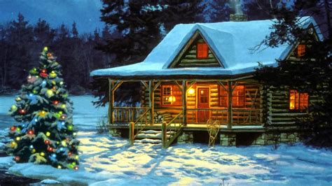 country christmas scenery