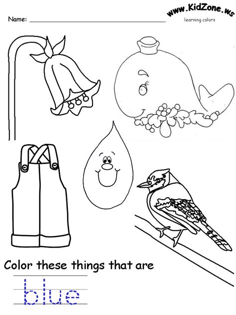 colors recognition practice worksheet abc easy