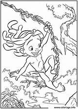 Tarzan Colorat Kleurplaat Malvorlagen Desene Disegni Planse Malvorlage Kleine P42 Ausmalbild Coloriez Animé Coloriages Animato Walt Drucken Personnage Primiiani Maatjes sketch template