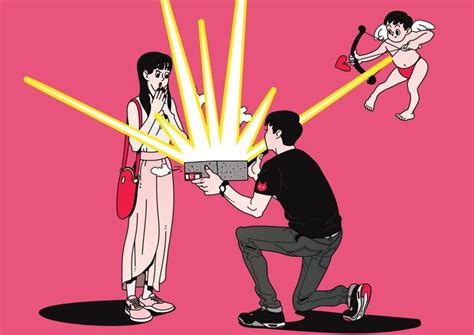 겪지 못한 찬연한 청춘에 대한 동경과 로망 일러스트레이터 김정윤 노트폴리오 매거진 kim jung cartoons