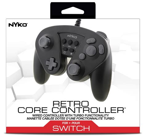 nyko switch retro core controller switch buy   mighty ape nz
