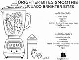 Brighter Smoothie Outlooks sketch template