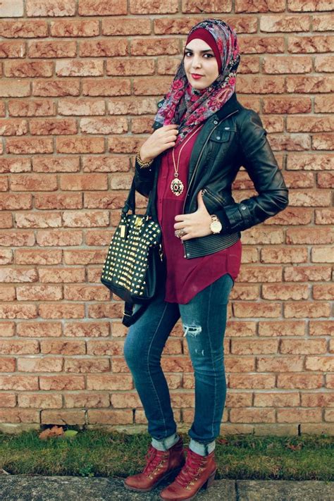 30 stylish ways to wear hijab with jeans for chic look