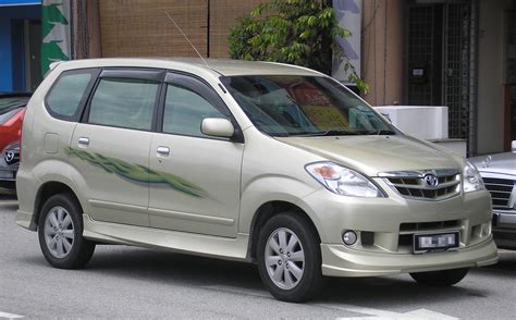 filetoyota avanza  generation  facelift front serdangjpg wikimedia commons