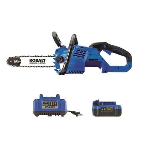 Kobalt 24 Volt Lithium Ion 12 In Cordless Electric Chainsaw Battery