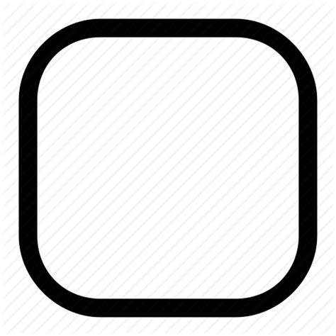 rounded square png   cliparts  images  clipground