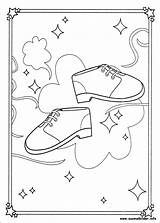 Franny Magiques Chaussures Zapatitos Ausmalbilder Wanderschuhe Coloriage Magici Piedini Coloriez Coloriages Plantillas Choisis Comparte sketch template