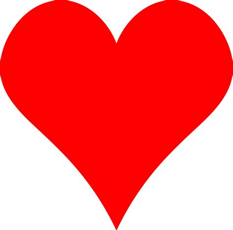 big red heart picture clipartsco