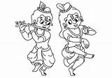 Krishna Sketches Balarama Colornimbus sketch template