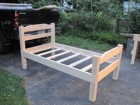 diy twin bed frame plans  woodworking