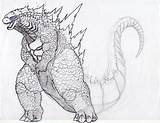 Godzilla Coloring Pages Muto Vs Kong King Colouring Deviantart Keywords Suggestions Related Print Library Clipart Sketchite Choose Board Popular Monsters sketch template