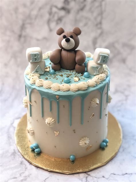 baby boy teddy bear cake bear baby shower cake bear cakes teddy