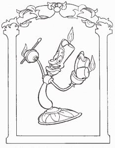 beauty   beast coloring pages  kids updated