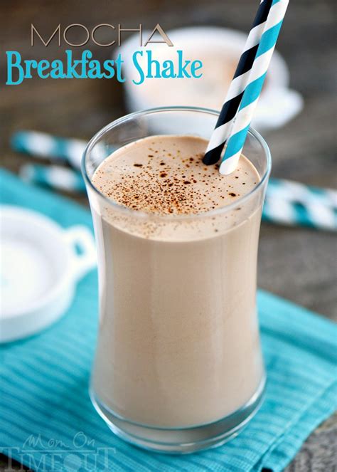 mocha breakfast shake mom  timeout