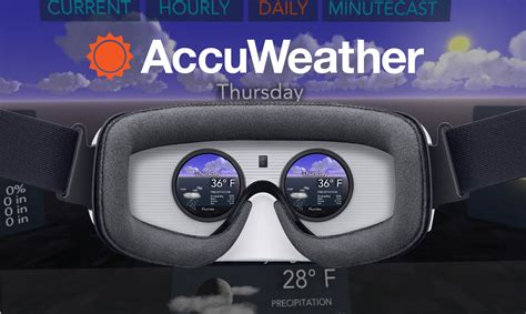 accuweather vr review experience  weather conditions  home