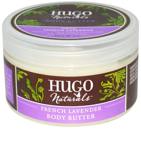 hugo naturals body butter french lavender 4 oz 113 g iherb