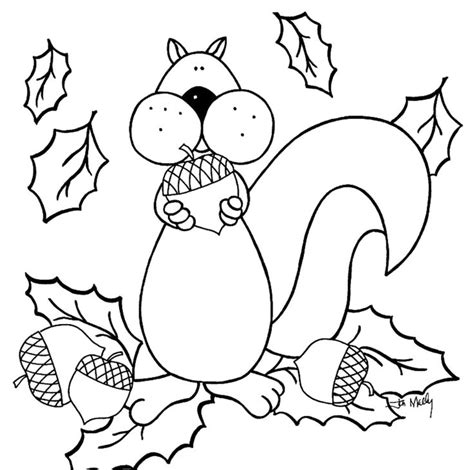 printable coloring pages  kids fall