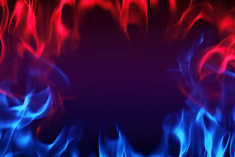 vibrant abstract fire flame  black background