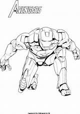 Iron Man Avengers Coloring Printable Print sketch template