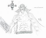 Whitebeard Newgate Edward sketch template