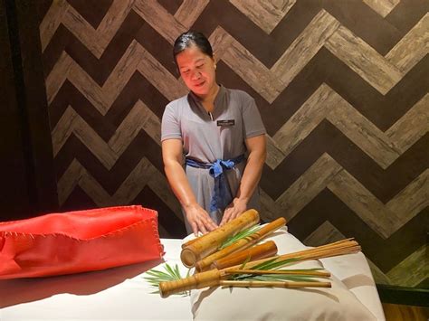 bamboo massage   marina bay spa  manila travelife magazine