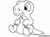 Baby Coloring Pages Dinosaur Rex Kids Makalenin Kaynağı sketch template