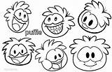 Coloring Pages Puffle Kids Colouring Printable Cool2bkids Shopkins Puffles Pets sketch template