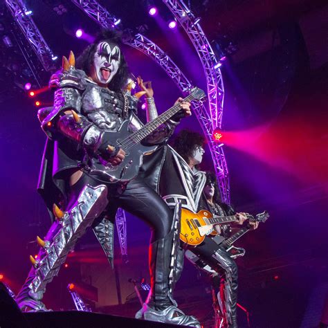 Band Members Gene Simmons Tommy Thayer And Paul Stanley