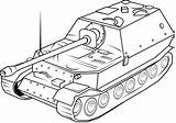 Tank Coloring Drawing Pages American Future Battle Cool Printable Strong sketch template