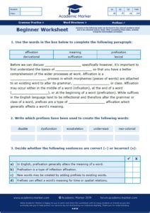 academic worksheets materials  resources academic marker