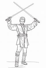 Wars Coloring Pages Skywalker Clone Luke Star Anakin Printable Usage Quick Supercoloring Via Worksheets sketch template