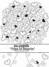 Coloring Pages Tree Heart Hearts Mandala Conversation Valentine Printable Western Country Color Adult Create Colouring Getcolorings Sheets Createcrafts Print Candy sketch template