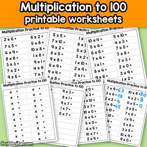 multiplication worksheets multiplication worksheets multiplication